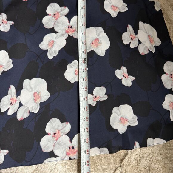 Banana Republic Maxi Slip Dress Sz 2 Tall Strappy Pieced Floral Coquette Empire - Picture 10 of 14